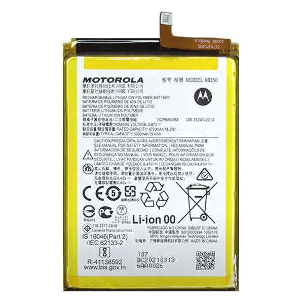 Original MD50 5000 mAh Battery for Moto G Stylus 5G (2022)