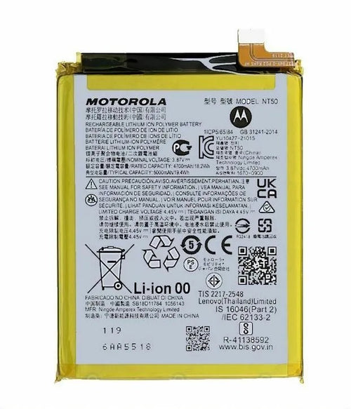 Original NT50 5000 mAh Battery for Moto Edge 20 Fusion