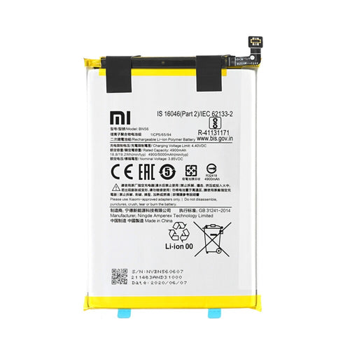 100% Original BN56 5000 mAh Battery for Poco C31