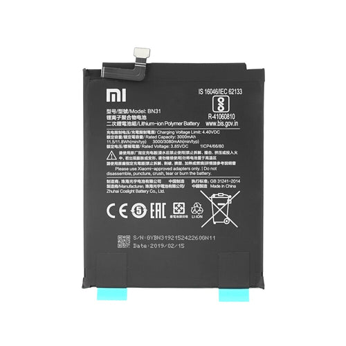 100% Original BN31 3800 mAh Battery for Redmi Y1