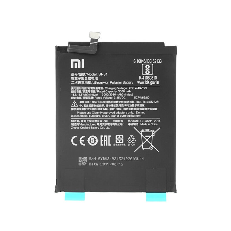 100% Original BN31 3800 mAh Battery for Redmi Y1