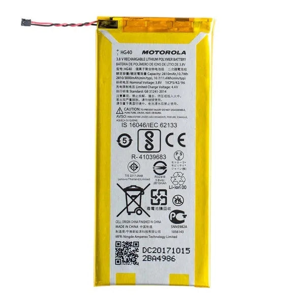 Original HG40 3000 mAh Battery for Motorola Moto G5 Plus