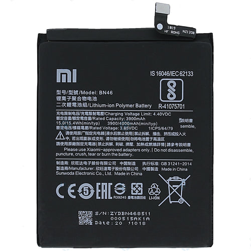 100% Original BN46 4000 mAh Battery for Redmi 7