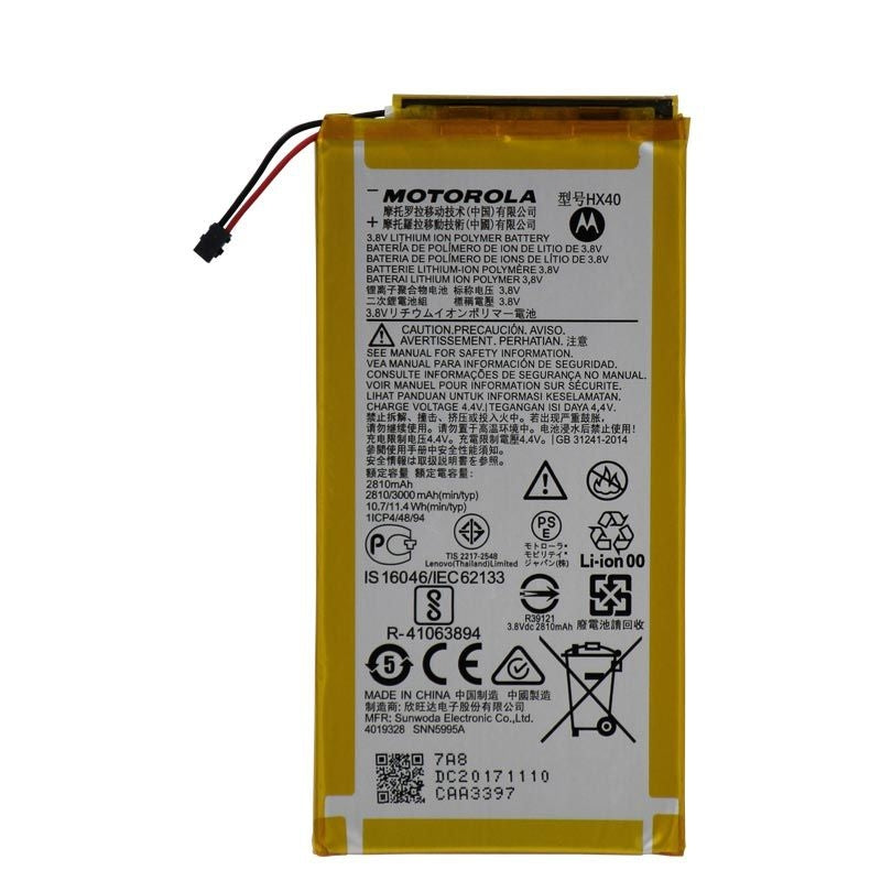 Original HX40 3000 mAh Battery for Motorola Moto X4