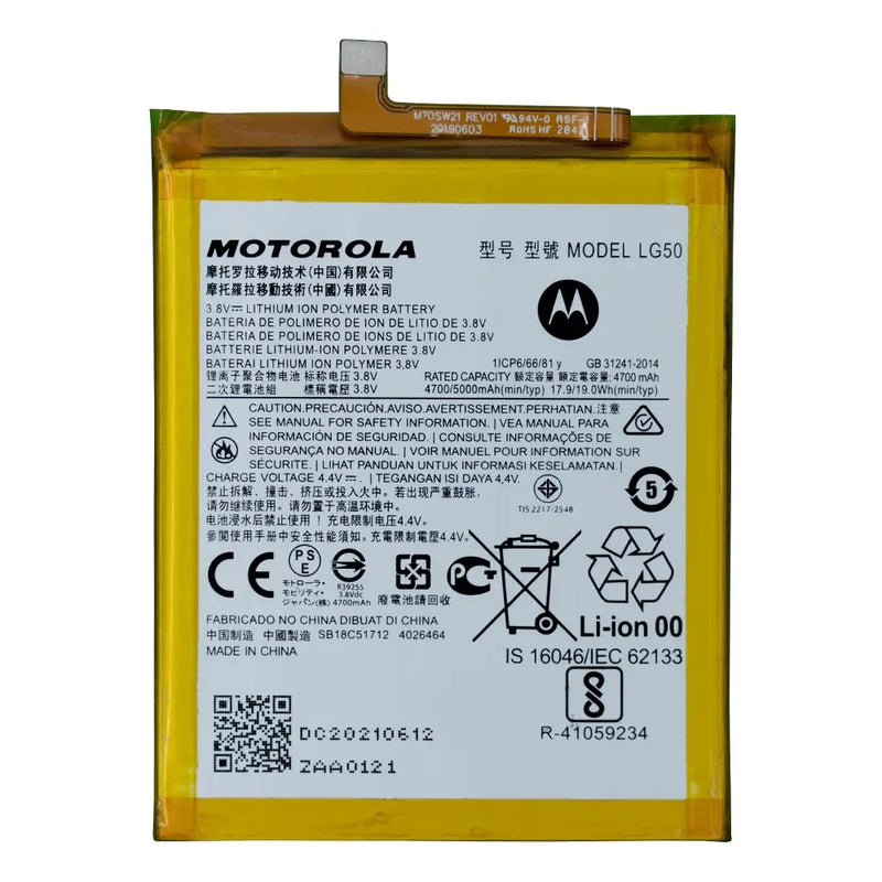 Original LG50 5000 mAh Battery for Moto One Fusion Plus
