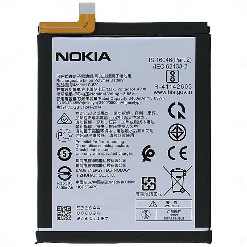 100% Original LC620 3500 mAh Battery for Nokia 7.2