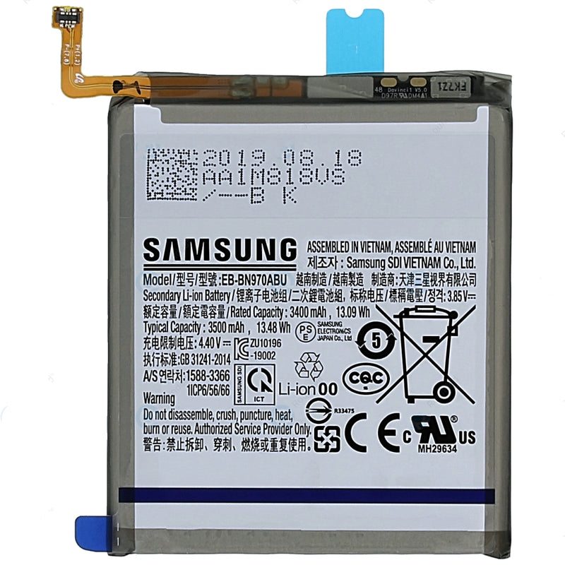 Original EB-BN970ABU 3500 mAh Li-ion Battery for Samsung Galaxy Note 10