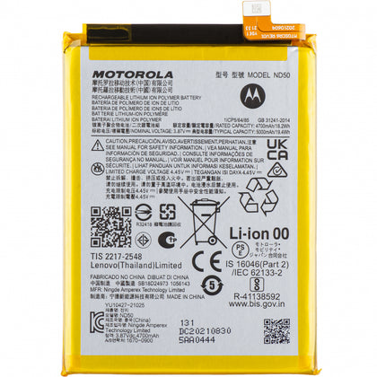 Original ND50 5000 mAh Battery for Motorola Moto G42