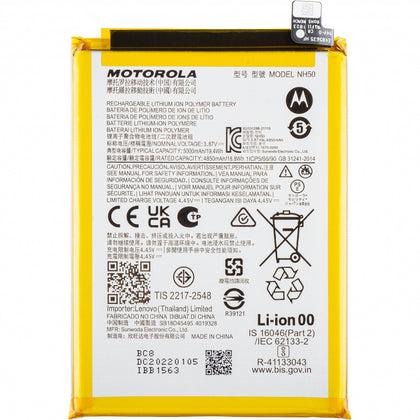 Original NH50 5000 mAh Battery for Motorola Moto E13