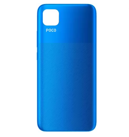 Poco C3 ओरिजिनल बैक पैनल रिप्लेसमेंट | बैक डोर कवर