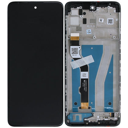 Original Display and Touch Screen for Motorola G60 (With Frame)