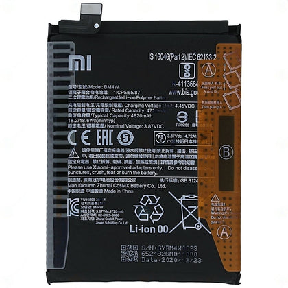 Original BM4W 4820 mAh Battery for Xiaomi Mi 10i