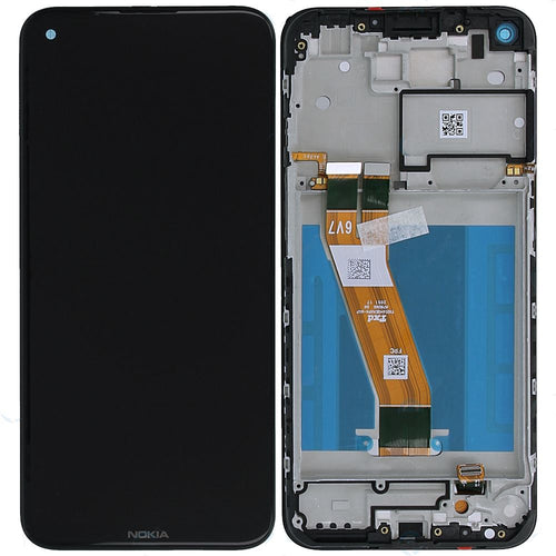 Original Display and Touch Screen for Nokia 3.4 (With Frame)