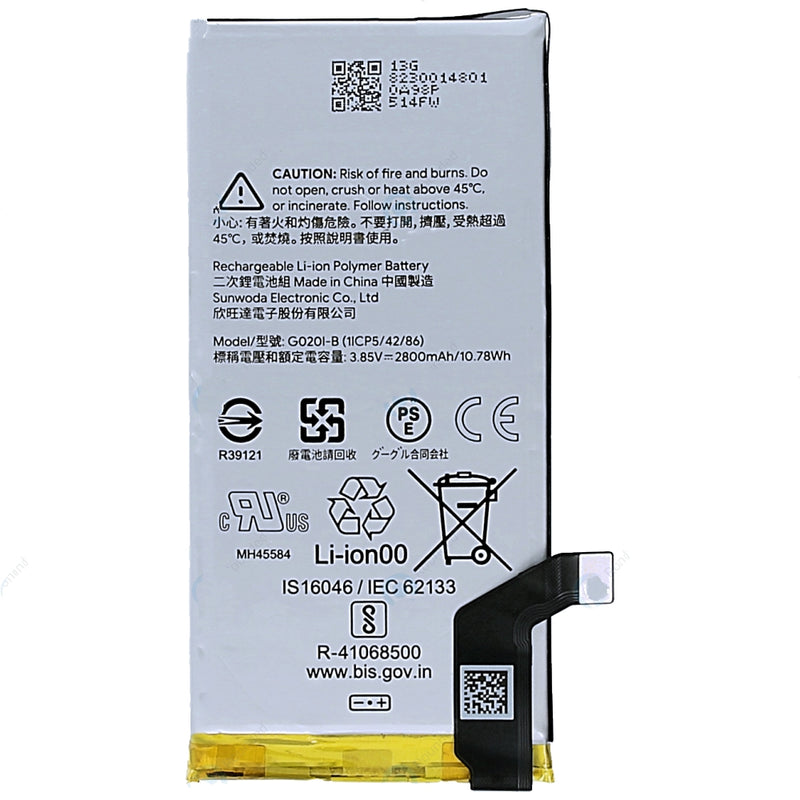 Original G020I 2800 mAh Battery for Google Pixel 4