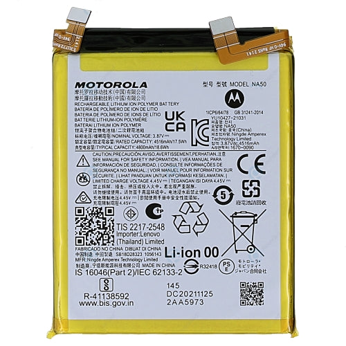 Original NA50 4800 mAh Battery for Moto Edge 30 Pro