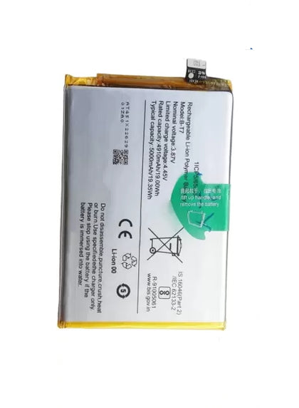 Original B-T7 5000 mAh Battery for Vivo Y33T
