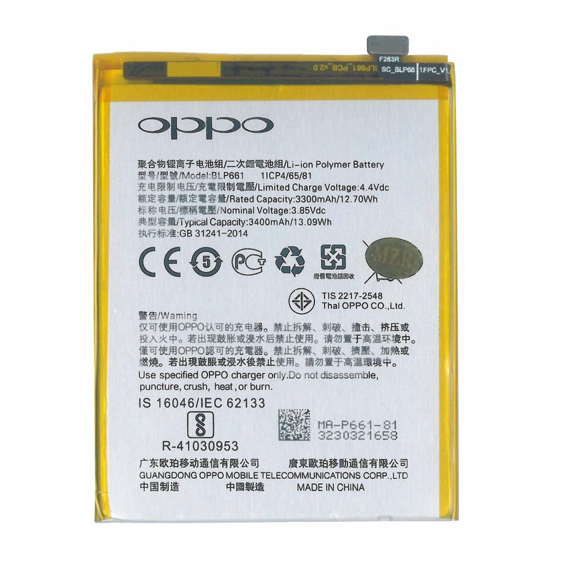 Original BLP661 3400 mAh Battery for Oppo F7