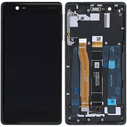 Original Display and Touch Screen for Nokia 3 (With Frame)