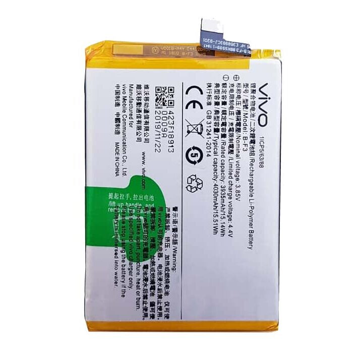 Original B-F3 4030 mAh Battery for Vivo Y93