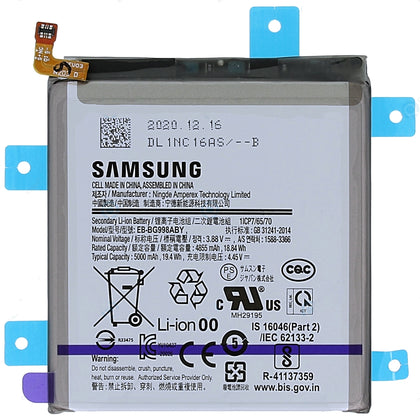 Original EB-BG998ABY 5000 mAh Li-ion Battery for Samsung Galaxy S21 Ultra