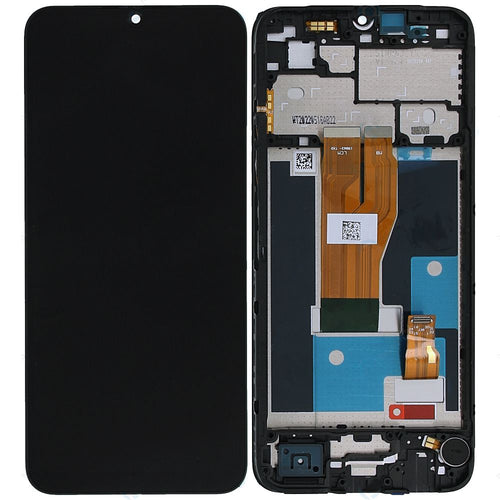 Original Display and Touch Screen for Realme C30 (With Frame)