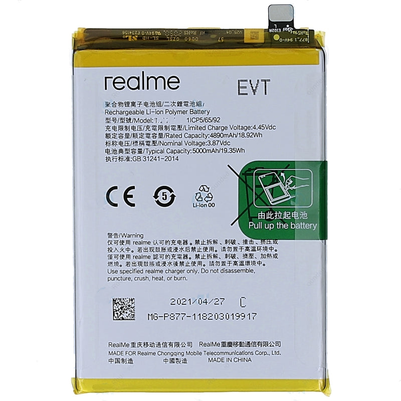 Original BLP911 5000 mAh Battery for Realme 9 Pro