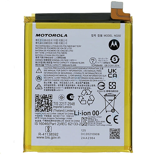 Original NG50 5000 mAh Battery for Motorola Moto G71