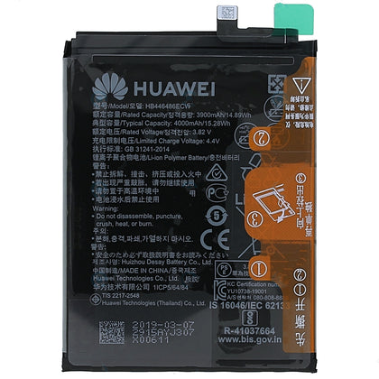 Original HB446486ECW 4000 mAh Battery for Honor 9X Pro