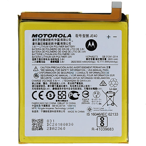 Motorola G7 Play Original Battery Replacement | JE40 3000 mAh Battery