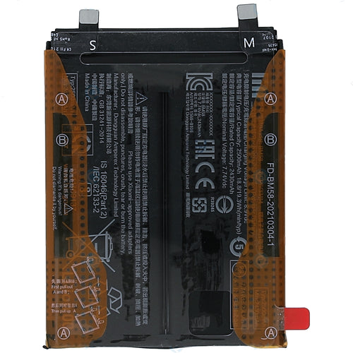 100% Original BM58 5000 mAh Battery for Xiaomi Mi 11T Pro 5G