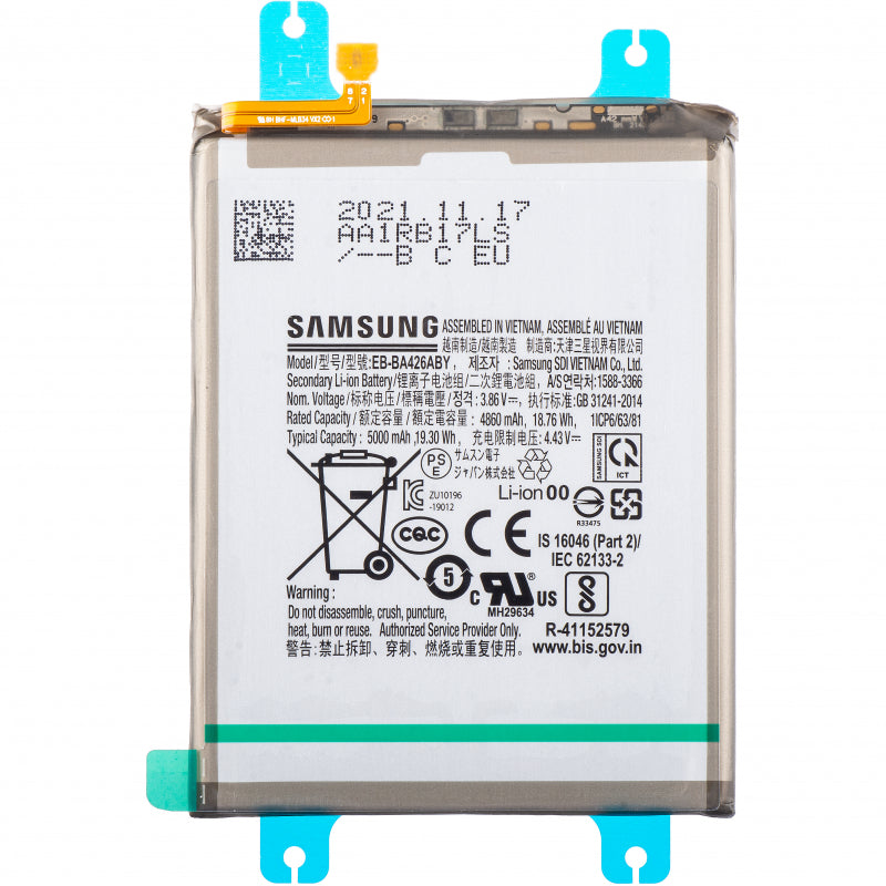 Original EB-BA426ABY 5000 mAh Li-ion Battery for Samsung Galaxy A42