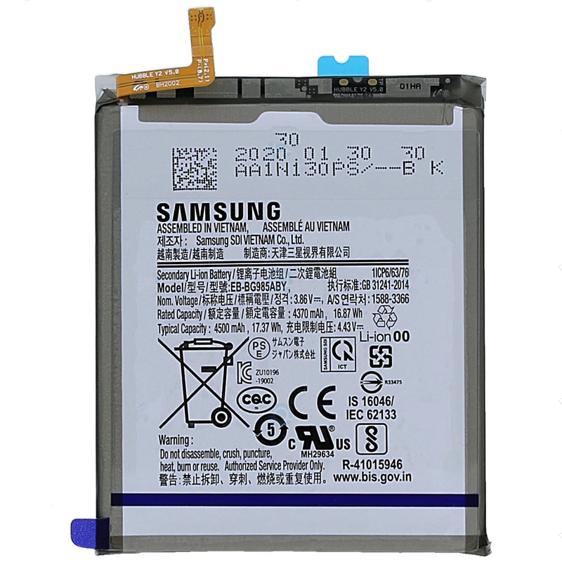 Original EB-BG985ABY 4500 mAh Li-ion Battery for Samsung Galaxy S20 Plus