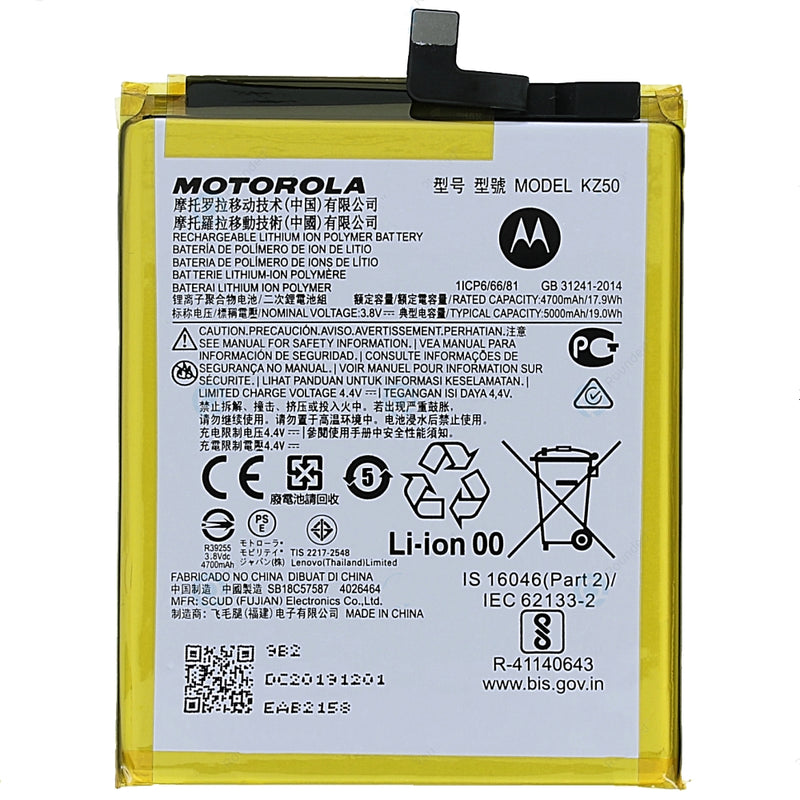 Original KZ50 5000 mAh Battery for Moto G8 Power