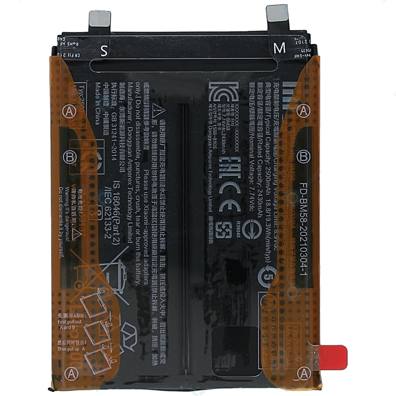 Xiaomi Mi 11T Pro Battery Original