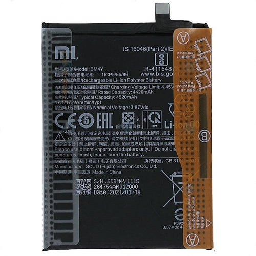 100% Original BM4Y 4520 mAh Battery for Xiaomi Mi 11x