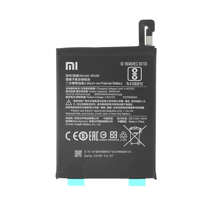 100% Original BN48 4000mAh Battery for Redmi Note 6 Pro